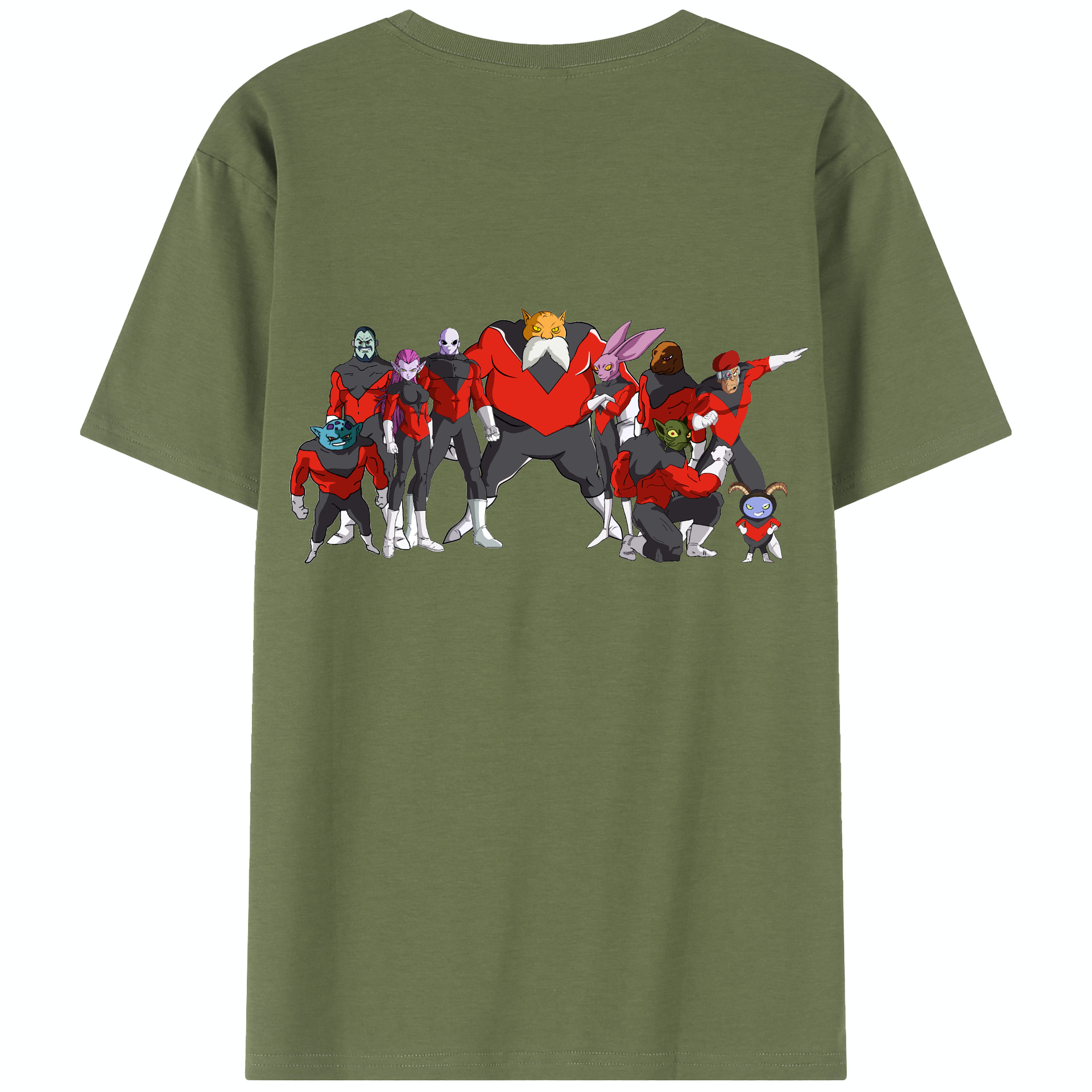 （画像用） ドラゴンボール DRAGON BALL 綿100％半袖Tシャツ（背面プリント）